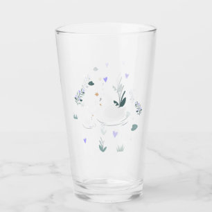 Der gekrönte Schwan Glas