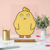 Der gelangweilte Küken Acrylschild (Hochzeit)