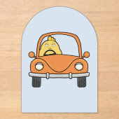 Der gelangweilte Treiber Acryleinladungen (Vorderseite)