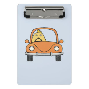 Der gelangweilte Treiber Mini Klemmbrett