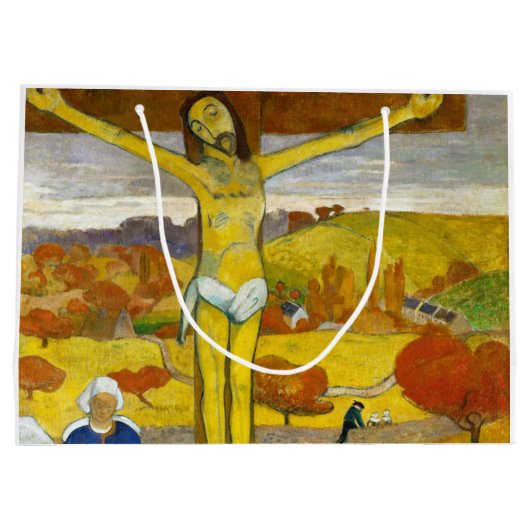 Der gelbe Christus, Gauguin Große Geschenktüte (Rückseite)