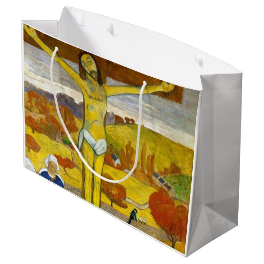 Der gelbe Christus, Gauguin Große Geschenktüte (Rückseite Schrägansicht)