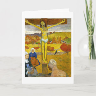 Der gelbe Christus, Gauguin Karte