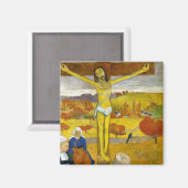Der gelbe Christus, Gauguin Magnet (Vorderseite/Rückseite)