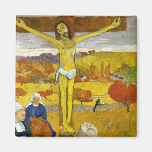 Der gelbe Christus, Gauguin Magnet (Vorne)