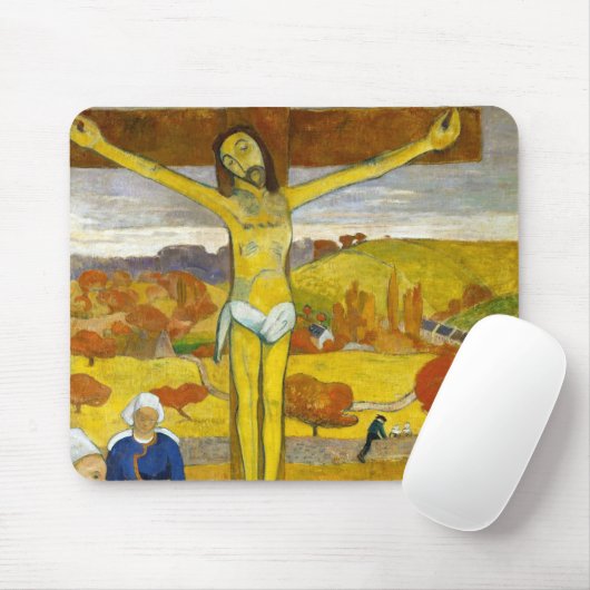 Der gelbe Christus, Gauguin Mousepad (Mit Mouse)