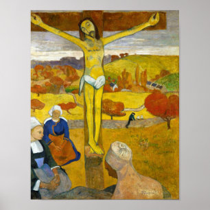 Der gelbe Christus, Gauguin Poster