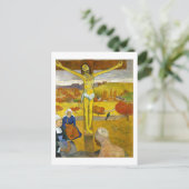 Der gelbe Christus, Gauguin Postkarte (Stehend Vorderseite)