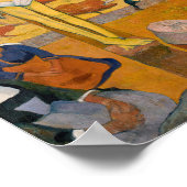 Der gelbe Christus | Paul Gauguin Poster (Ecke)