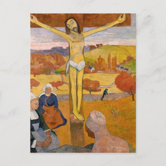 Der gelbe Christus | Paul Gauguin Postkarte (Vorderseite)
