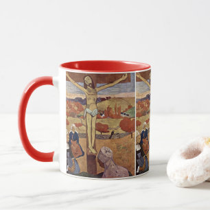 Der gelbe Christus von Paul Gauguin, Vintage Fine  Tasse