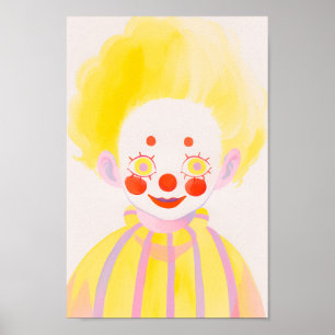 Der gelbe Clown Poster