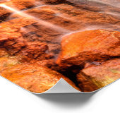 Der gelbe Frühling, das Naturschutzgebiet Glen Hel Poster (Ecke)