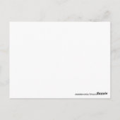 Der gelbe Grabmesser des Kindes Postkarte (Rückseite)