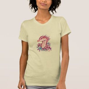 Der gelbe T - Shirt der schönen