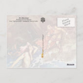 Der gelbe Zwerg: Der König trifft die Meerjungfrau Postkarte (Rückseite)