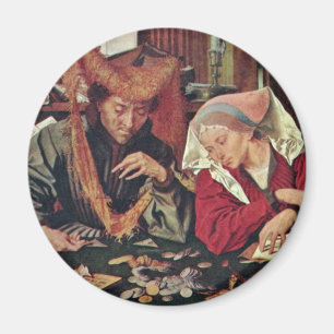 Der Geld-Wechsler und seine Ehefrau durch Magnet