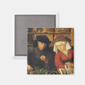 Der Geldgeber und seine Ehefrau, 1514 Magnet (Vorderseite/Rückseite)