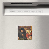 Der Geldgeber und seine Ehefrau, 1514 Magnet (In Situ (Geschirrspüler))