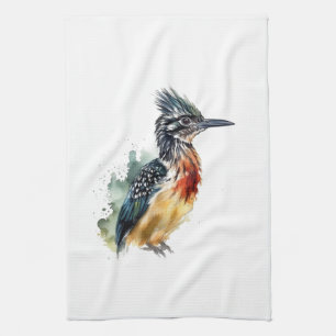 Der gemalte Läufer, Watercolor Roadrunner Geschirrtuch
