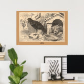 Der gemeinsame Rabe Poster (Heimbüro)