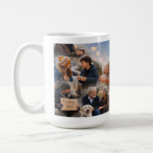 Der Gemeinschaftsbecher Kaffeetasse (Links)