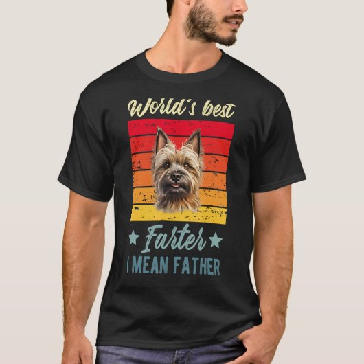 Der Gemeinste Vater der Welt, Cairn Terrier Do T-Shirt (Vorderseite)