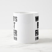 Der Gemeinste Vater der Welt Jumbo-Tasse (Vorderseite)