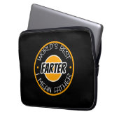 Der Gemeinste Vater der Welt Laptopschutzhülle (Vorderseite Links)
