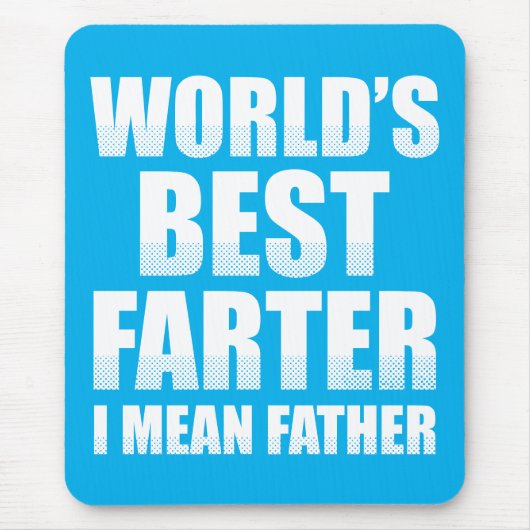 Der Gemeinste Vater der Welt Mousepad (Vorne)