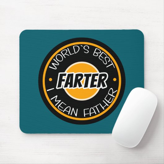 Der Gemeinste Vater der Welt Mousepad (Mit Mouse)