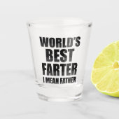 Der Gemeinste Vater der Welt Schnapsglas (Vorderseite)