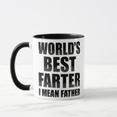 Der Gemeinste Vater der Welt Tasse (Links)
