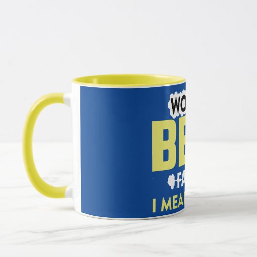 Der Gemeinste Vater der Welt Tasse (Links)