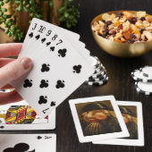 Der Gemüsegärtner, c.1590 (Öl auf Platte) Spielkarten (In Situ)