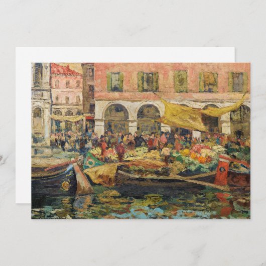 Der Gemüsemarkt in Venedig | Louis Abel-Truchet (Vorne/Hinten)