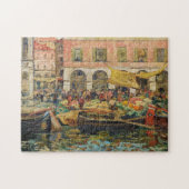 Der Gemüsemarkt in Venedig | Louis Abel-Truchet Puzzle (Horizontal)