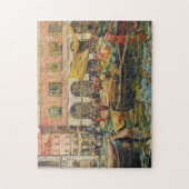 Der Gemüsemarkt in Venedig | Louis Abel-Truchet Puzzle (Vertikal)