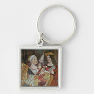 Der Gemüsemarkt Schlüsselanhänger