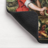 Der Gemüseverkäufer Mousepad (Ecke)