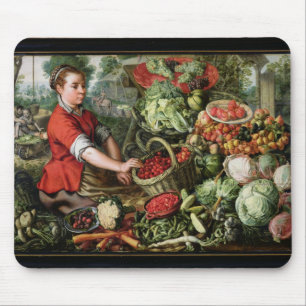 Der Gemüseverkäufer Mousepad
