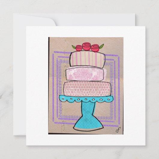 Der gemusterte Pastellturm (Vorderseite)