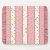 Der Gemusterte Teppichstil der süßen Kleinen Blume Mousepad (Vorne)