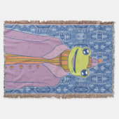 Der gemütliche Frosch Decke (Vorderseite)