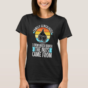 Der Genealoge der Mens-Familie weiß, welcher Zweig T-Shirt