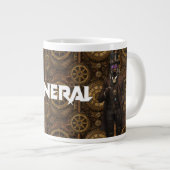 Der General  Jumbo-Tasse (Vorderseite Rechts)