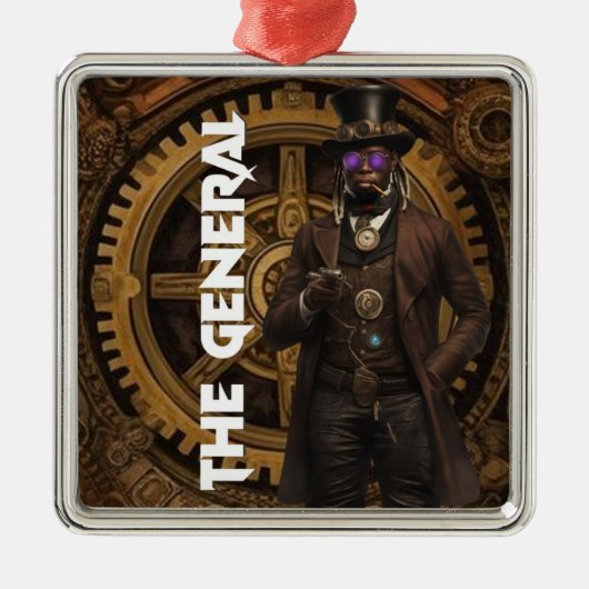 Der General  Ornament Aus Metall (Vorne)