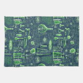 Der geniale Entwurf von Mad Scientist Geschirrtuch (Horizontal)