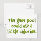 Der Genpool Postkarte (Vorne/Hinten)