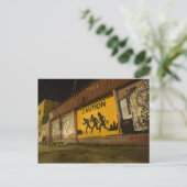 Der Gentrifizierungskrieg Postkarte (Stehend Vorderseite)